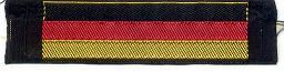 Nationalit&auml;tenabzeichen ohne Adler